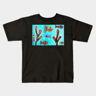 Quilted Fish Kids T-Shirt